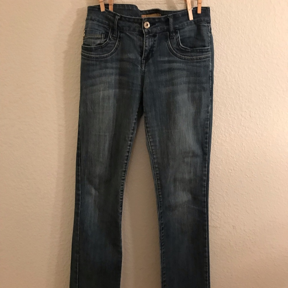 WAT jeans with embellished pockets